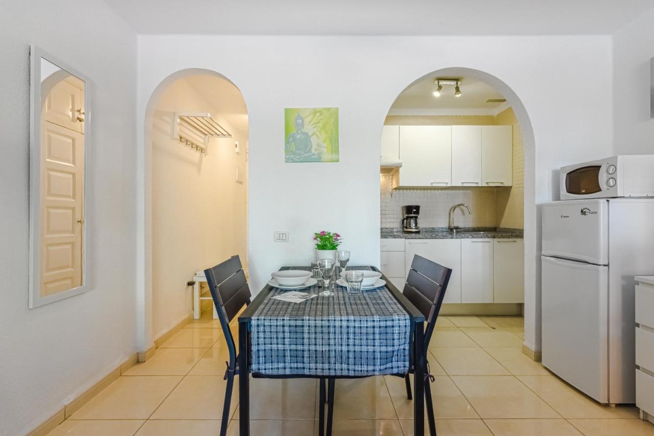 Fantastic Large Studio In Front Of Beach Heated Pool Wifi Arona  Dış mekan fotoğraf