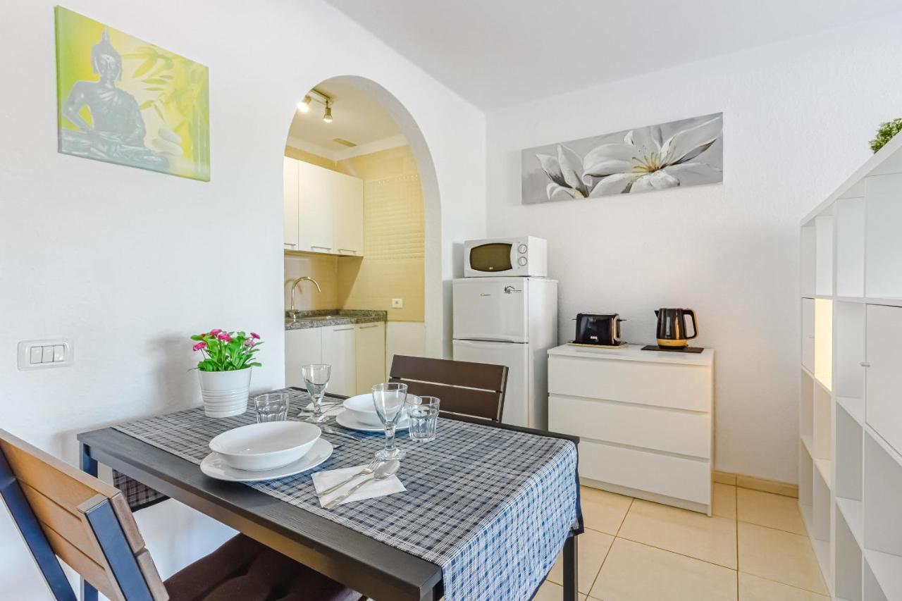 Fantastic Large Studio In Front Of Beach Heated Pool Wifi Arona  Dış mekan fotoğraf
